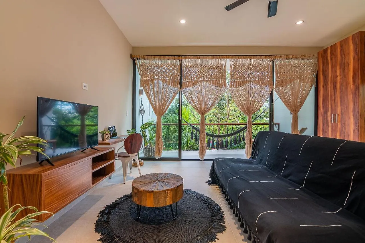 Beautiful Loft With Speed Wifi And Near From Beach Apartment Tulum