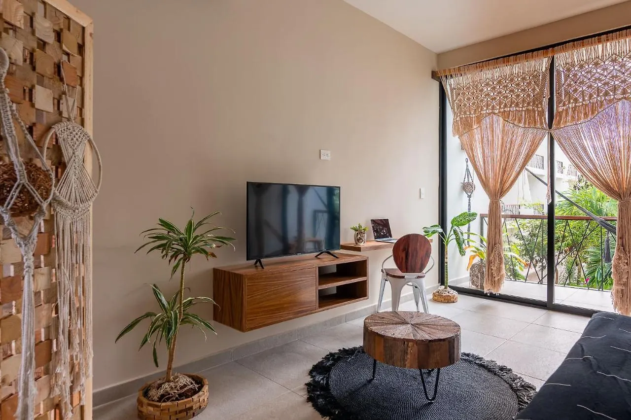 Beautiful Loft With Speed Wifi And Near From Beach Apartment Tulum