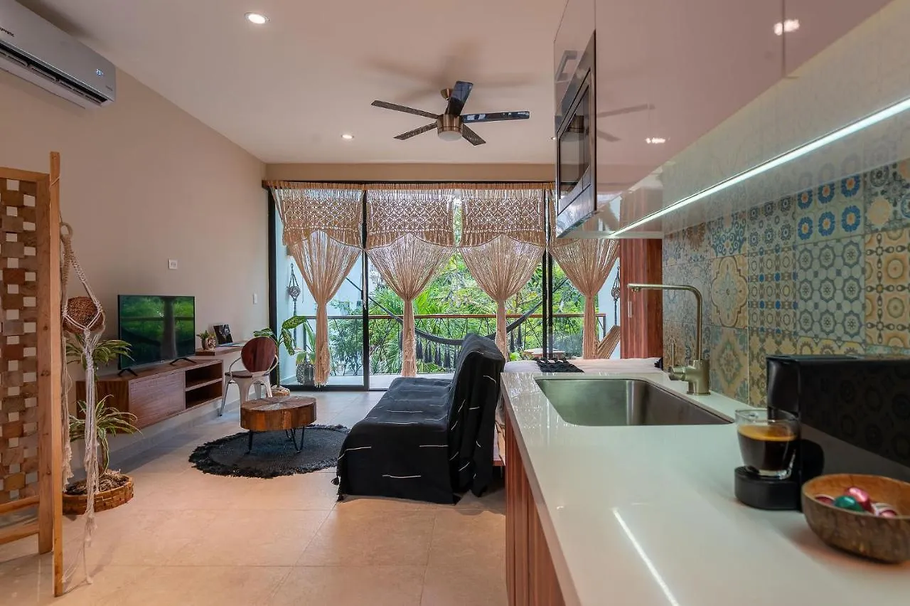 Beautiful Loft With Speed Wifi And Near From Beach Apartment Tulum